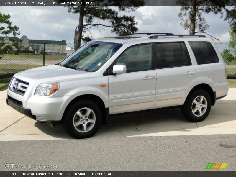 Billet Silver Metallic / Gray 2007 Honda Pilot EX-L