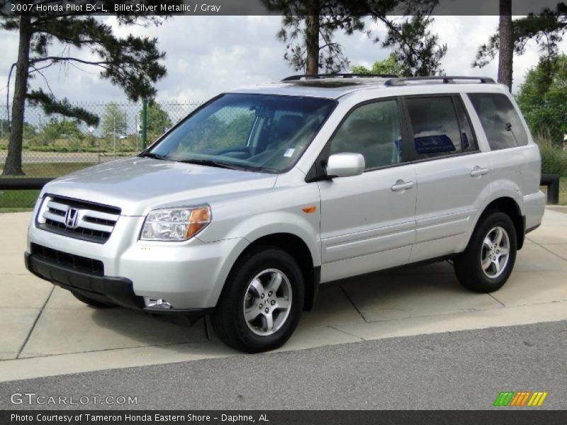 Billet Silver Metallic / Gray 2007 Honda Pilot EX-L