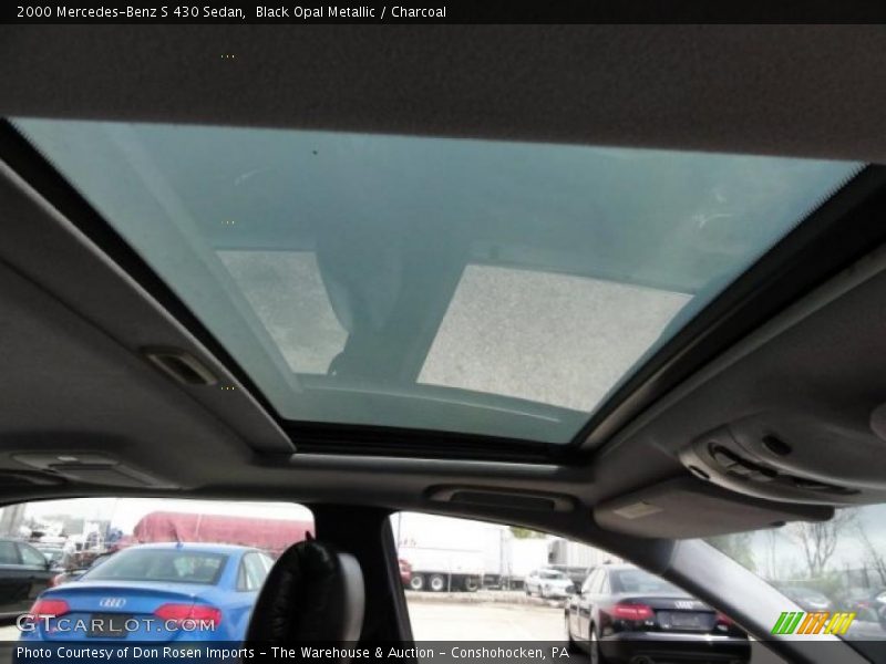 Black Opal Metallic / Charcoal 2000 Mercedes-Benz S 430 Sedan