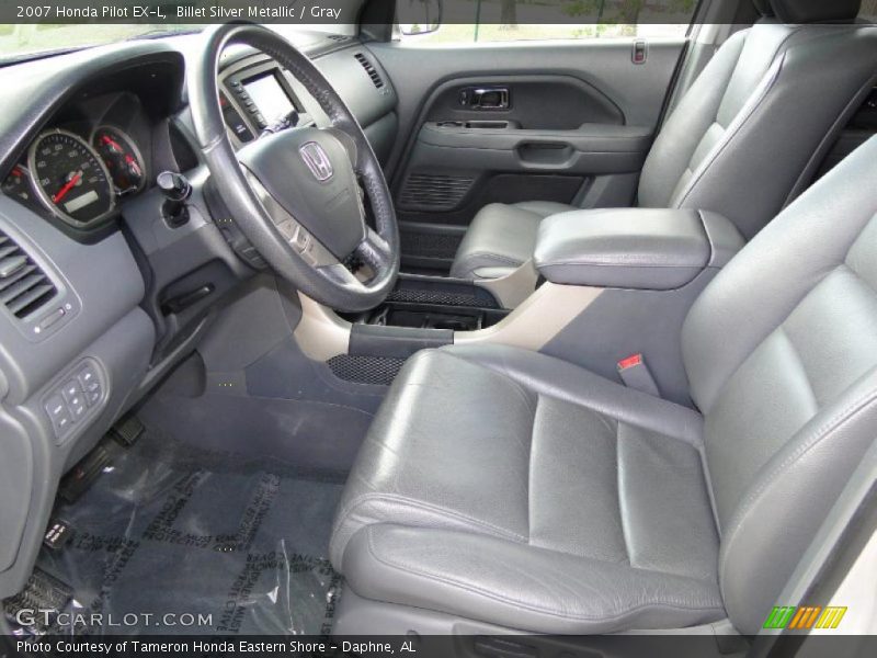  2007 Pilot EX-L Gray Interior