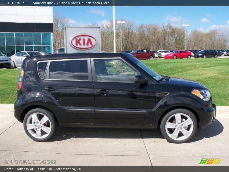 Shadow Black / Sand/Black Houndstooth Cloth 2011 Kia Soul !