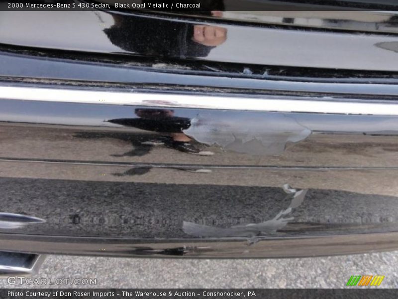 Black Opal Metallic / Charcoal 2000 Mercedes-Benz S 430 Sedan