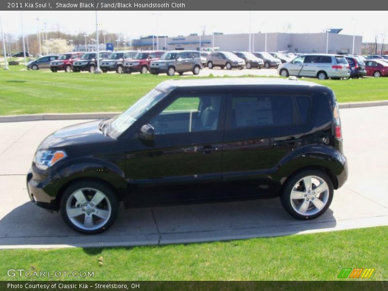 Shadow Black / Sand/Black Houndstooth Cloth 2011 Kia Soul !