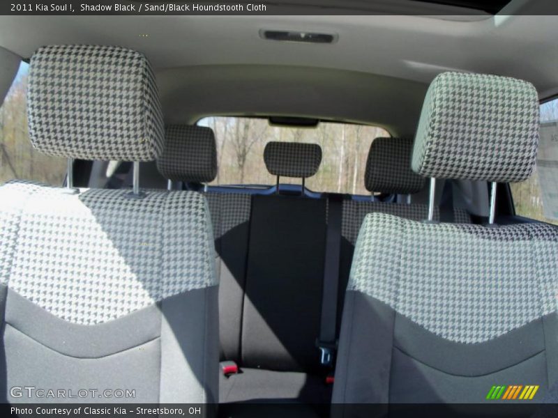 Shadow Black / Sand/Black Houndstooth Cloth 2011 Kia Soul !