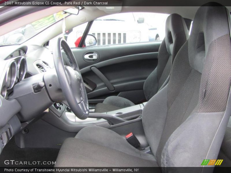 Pure Red / Dark Charcoal 2007 Mitsubishi Eclipse GS Coupe