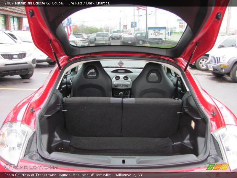 Pure Red / Dark Charcoal 2007 Mitsubishi Eclipse GS Coupe