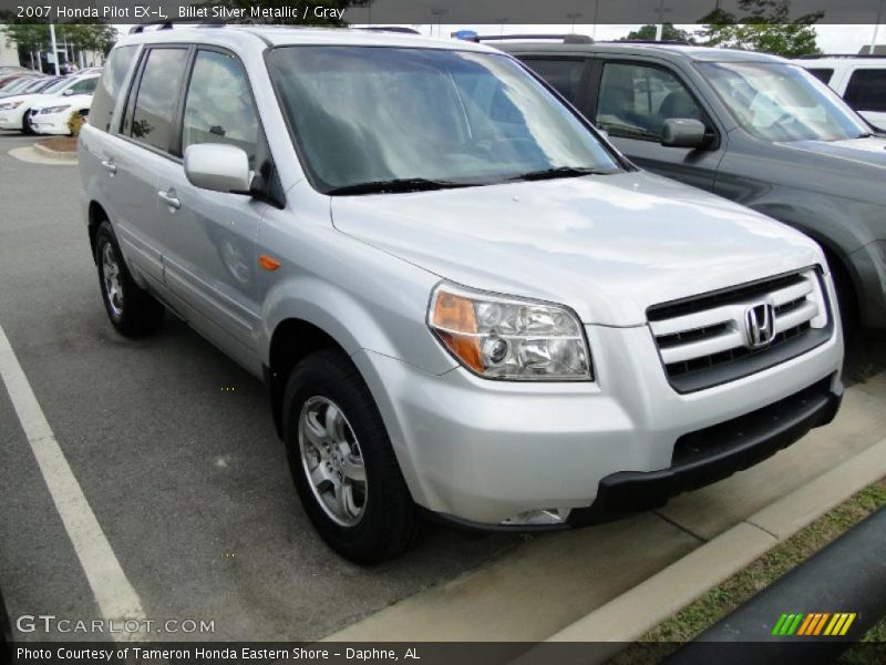 Billet Silver Metallic / Gray 2007 Honda Pilot EX-L