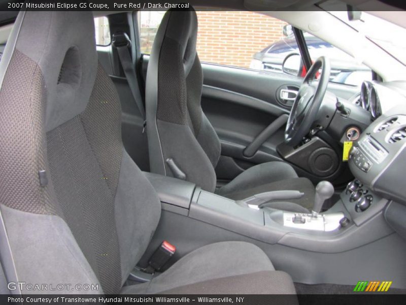 Pure Red / Dark Charcoal 2007 Mitsubishi Eclipse GS Coupe