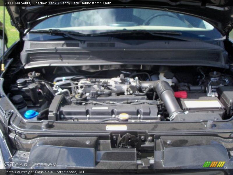 Shadow Black / Sand/Black Houndstooth Cloth 2011 Kia Soul !