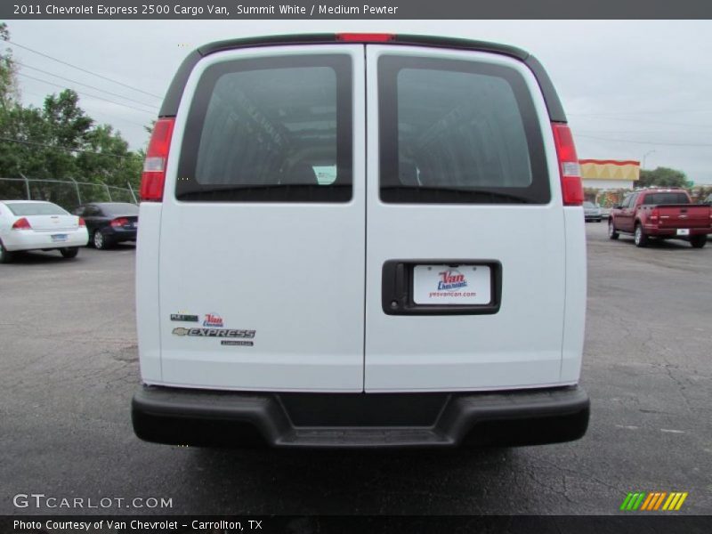 Summit White / Medium Pewter 2011 Chevrolet Express 2500 Cargo Van