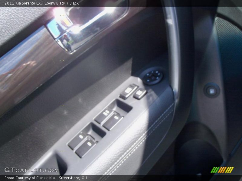 Ebony Black / Black 2011 Kia Sorento EX