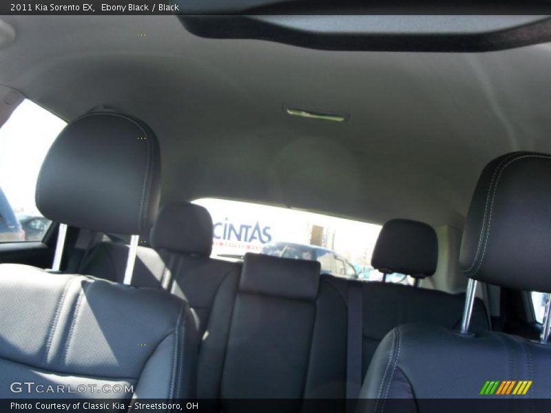Ebony Black / Black 2011 Kia Sorento EX