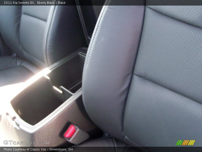 Ebony Black / Black 2011 Kia Sorento EX