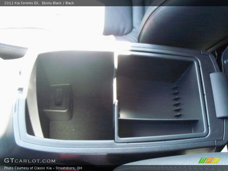 Ebony Black / Black 2011 Kia Sorento EX