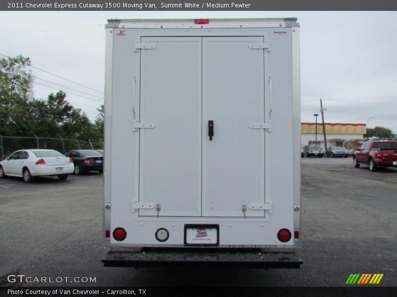 Summit White / Medium Pewter 2011 Chevrolet Express Cutaway 3500 Moving Van