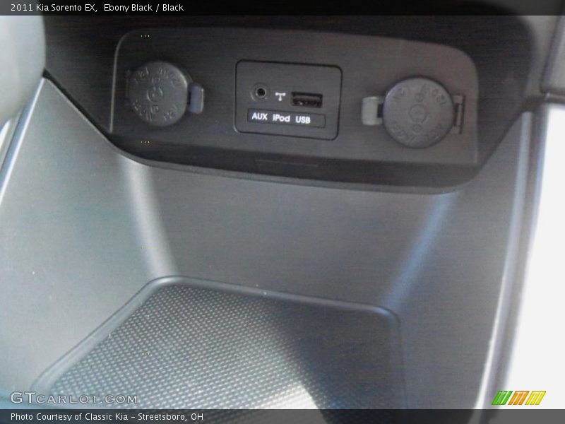 Ebony Black / Black 2011 Kia Sorento EX