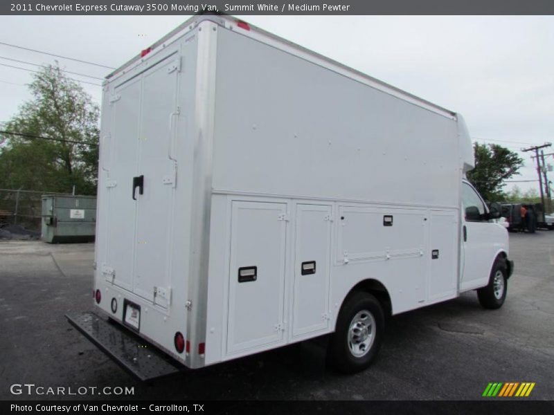 Summit White / Medium Pewter 2011 Chevrolet Express Cutaway 3500 Moving Van