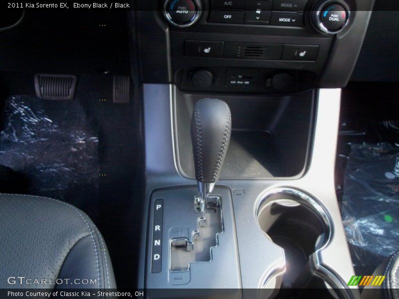 Ebony Black / Black 2011 Kia Sorento EX
