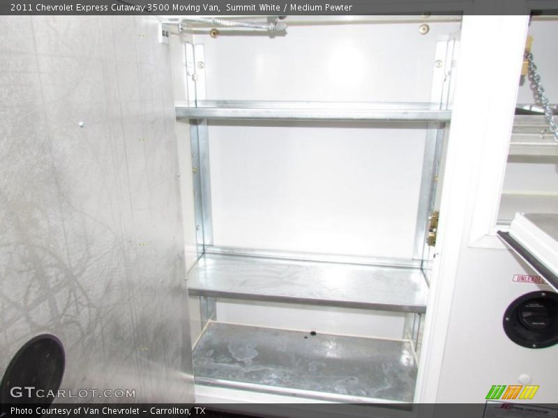 Summit White / Medium Pewter 2011 Chevrolet Express Cutaway 3500 Moving Van