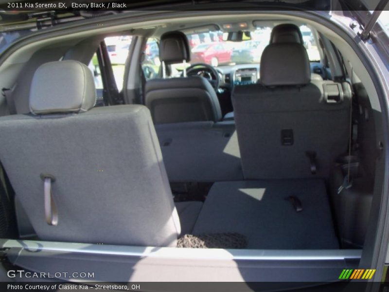 Ebony Black / Black 2011 Kia Sorento EX