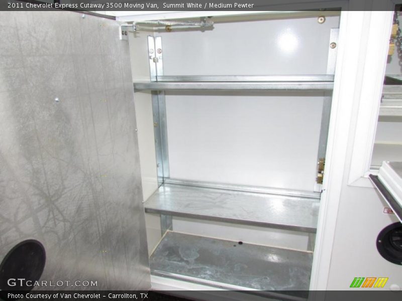 Summit White / Medium Pewter 2011 Chevrolet Express Cutaway 3500 Moving Van