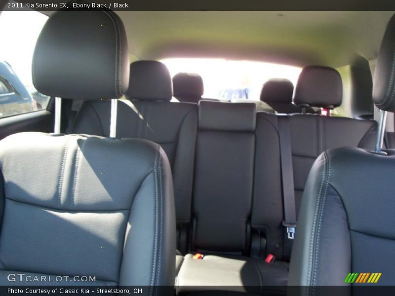 Ebony Black / Black 2011 Kia Sorento EX