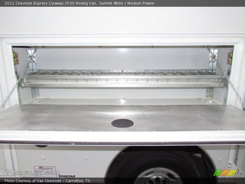 Summit White / Medium Pewter 2011 Chevrolet Express Cutaway 3500 Moving Van