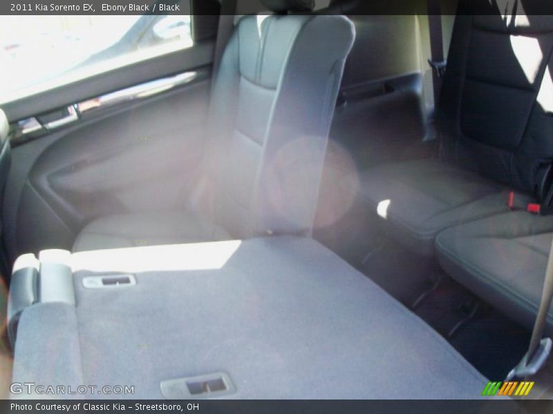 Ebony Black / Black 2011 Kia Sorento EX