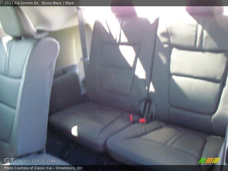 Ebony Black / Black 2011 Kia Sorento EX