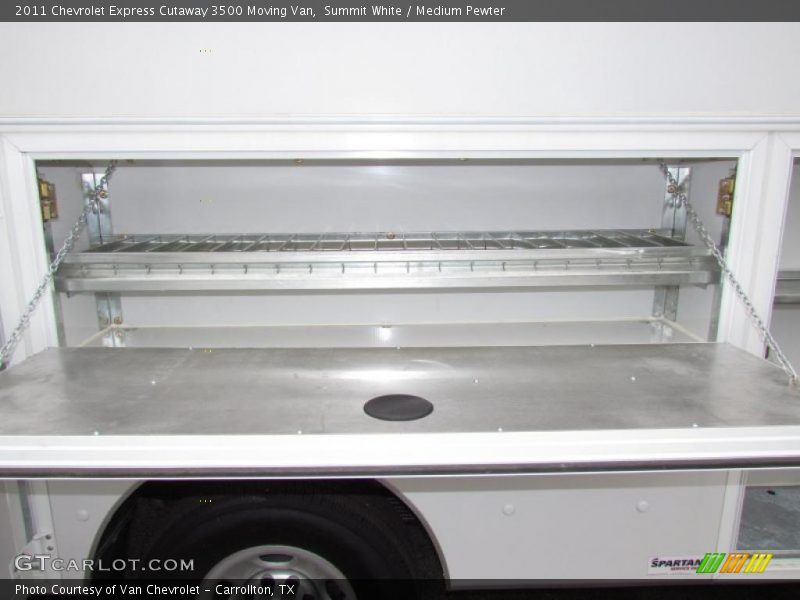 Summit White / Medium Pewter 2011 Chevrolet Express Cutaway 3500 Moving Van