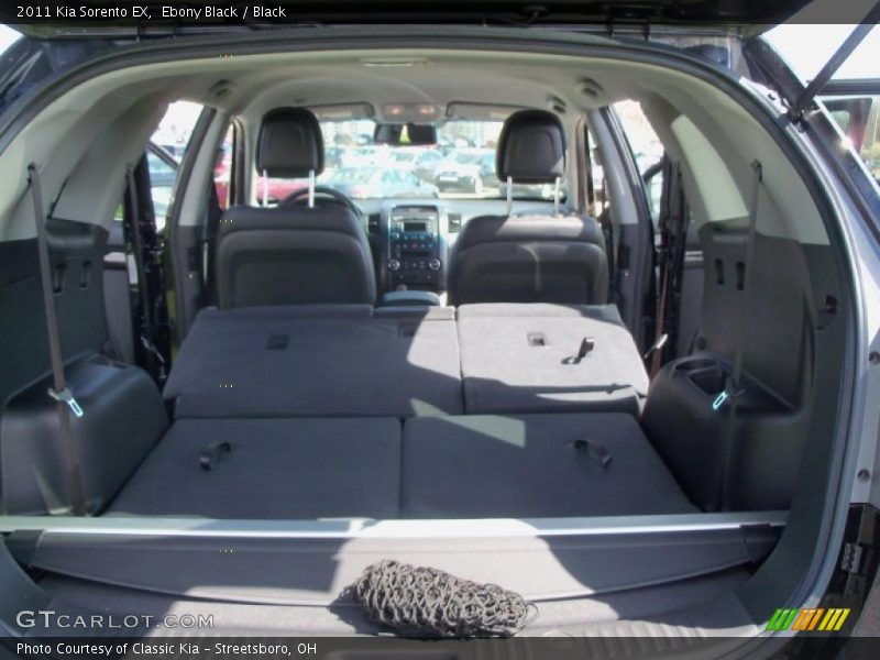 Ebony Black / Black 2011 Kia Sorento EX