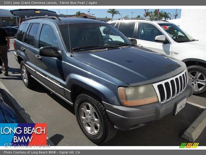 Patriot Blue Pearl / Agate 2001 Jeep Grand Cherokee Laredo