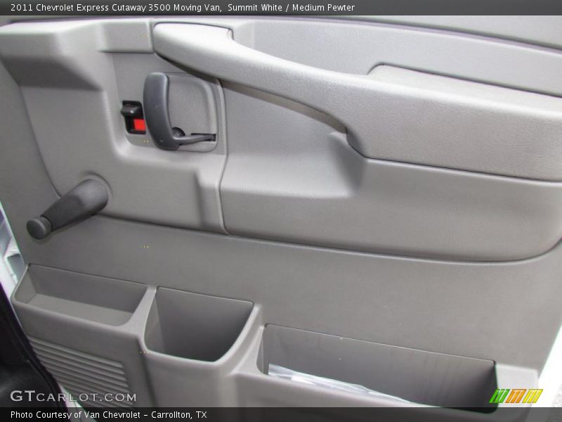 Summit White / Medium Pewter 2011 Chevrolet Express Cutaway 3500 Moving Van