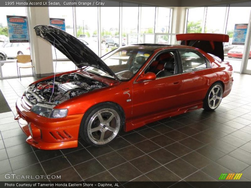 Custom Orange / Gray 1995 Honda Accord LX Sedan
