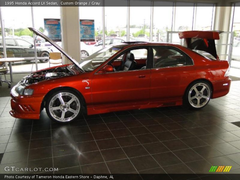 Custom Orange / Gray 1995 Honda Accord LX Sedan