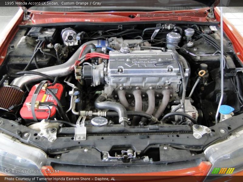 Custom Orange / Gray 1995 Honda Accord LX Sedan