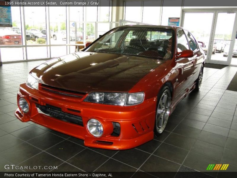 Custom Orange / Gray 1995 Honda Accord LX Sedan
