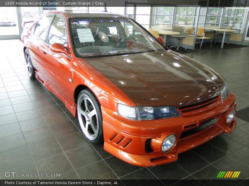 Custom Orange / Gray 1995 Honda Accord LX Sedan