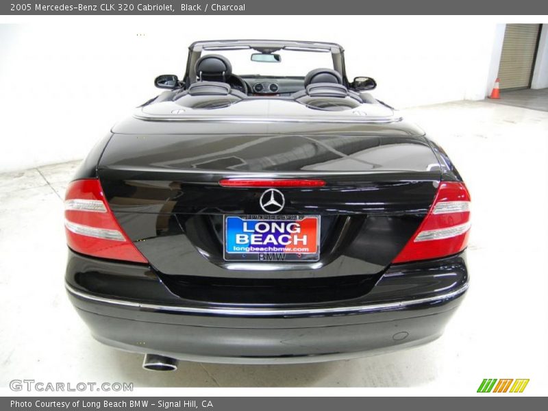 Black / Charcoal 2005 Mercedes-Benz CLK 320 Cabriolet