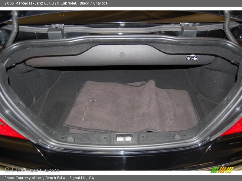 Black / Charcoal 2005 Mercedes-Benz CLK 320 Cabriolet
