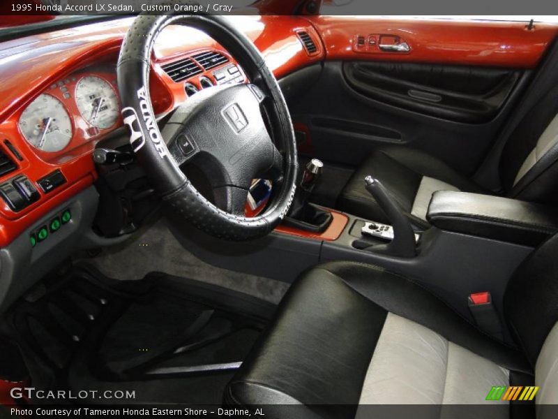 Custom Orange / Gray 1995 Honda Accord LX Sedan