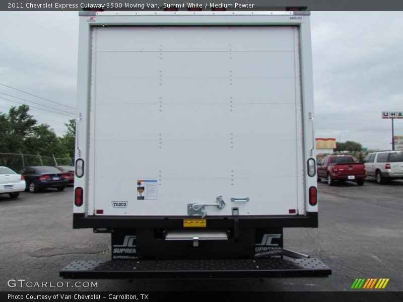 Summit White / Medium Pewter 2011 Chevrolet Express Cutaway 3500 Moving Van