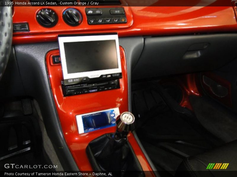Custom Orange / Gray 1995 Honda Accord LX Sedan