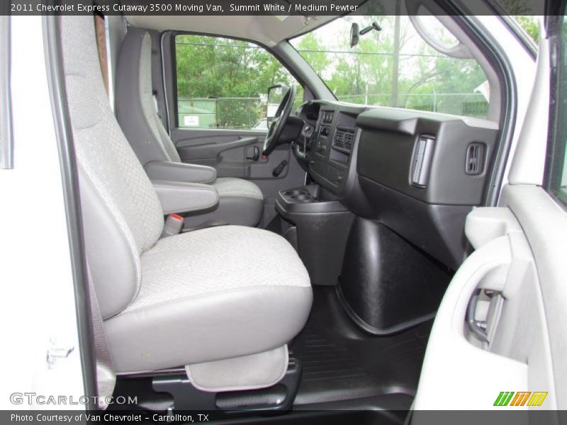 Summit White / Medium Pewter 2011 Chevrolet Express Cutaway 3500 Moving Van