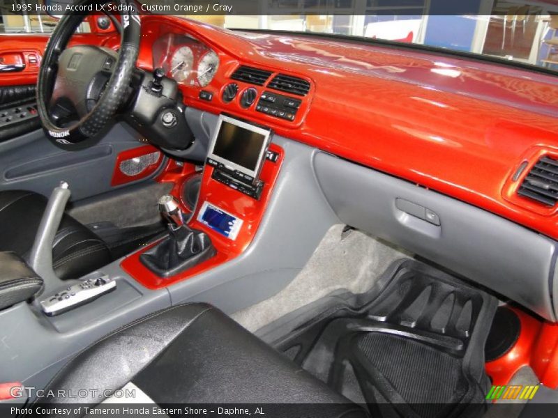 Custom Orange / Gray 1995 Honda Accord LX Sedan