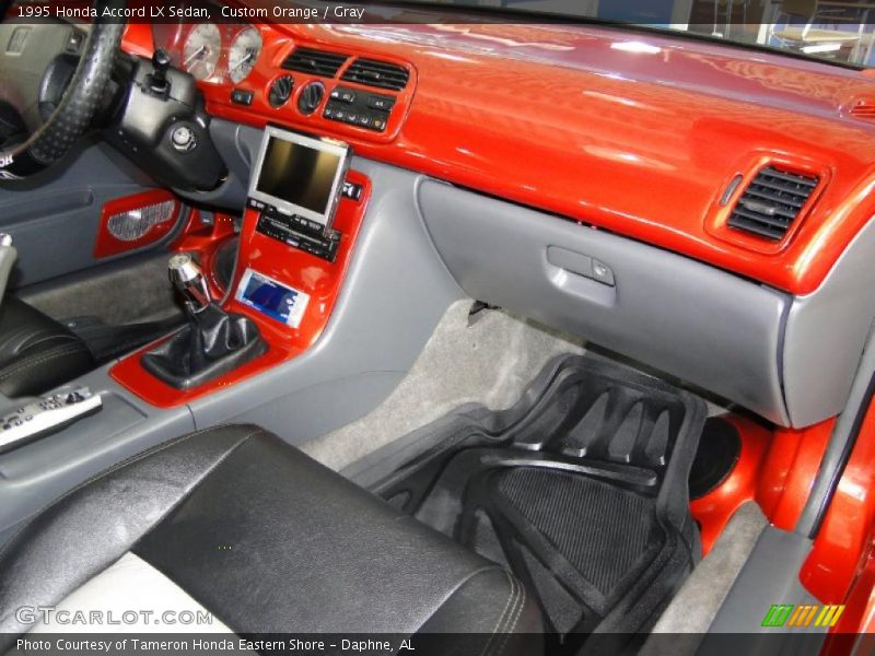 Custom Orange / Gray 1995 Honda Accord LX Sedan