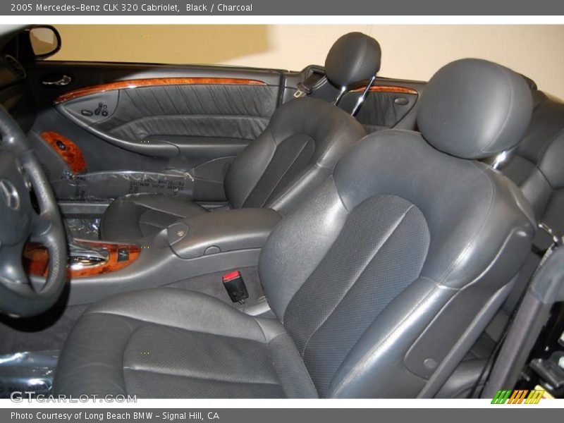 Black / Charcoal 2005 Mercedes-Benz CLK 320 Cabriolet