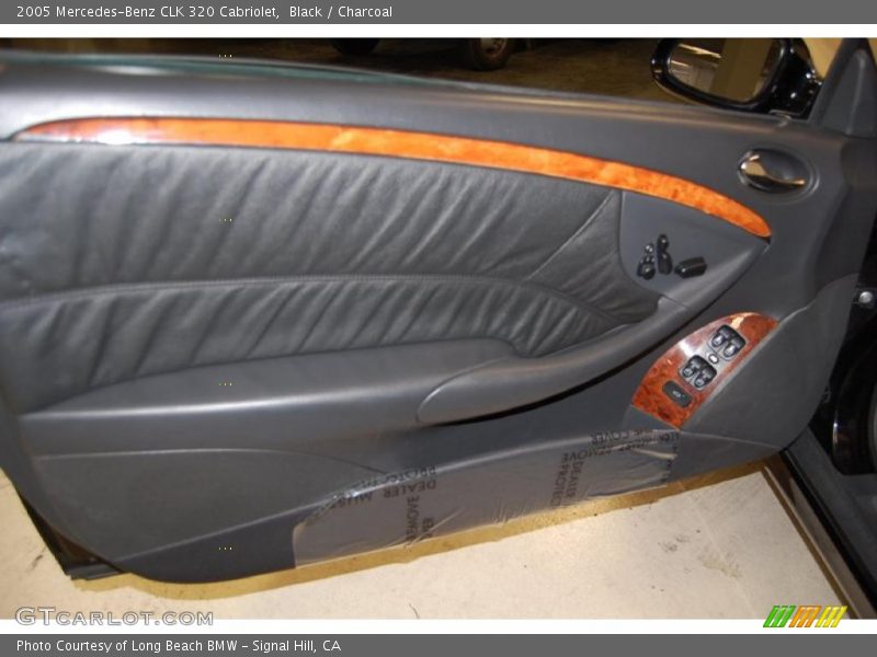 Black / Charcoal 2005 Mercedes-Benz CLK 320 Cabriolet