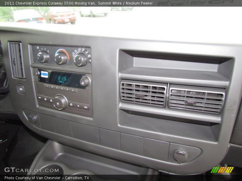 Summit White / Medium Pewter 2011 Chevrolet Express Cutaway 3500 Moving Van