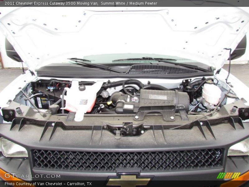 Summit White / Medium Pewter 2011 Chevrolet Express Cutaway 3500 Moving Van